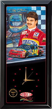 1993 Jeff Gordon DuPont Jebco clock