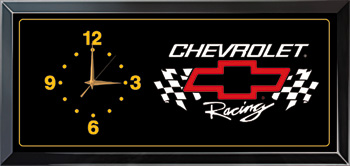 Chevy Racing Jebco clock