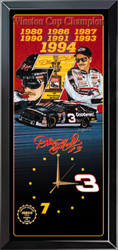 1994 Dale Earnhardt "7x Champion" Jebco clock