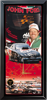 1996 John Force Driver of the Year Jebco clock