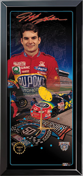 1998 Jeff Gordon DuPont Jebco clock