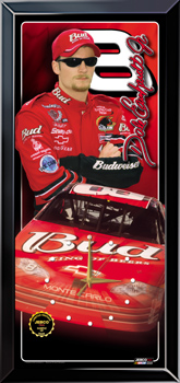 2001 Dale Earnhardt Jr Budweiser Jebco clock