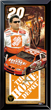 2001 Tony Stewart Home Depot Jebco clock