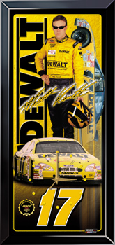 2001 Matt Kenseth DeWalt Jebco clock