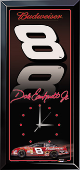 2002 Dale Earnhardt Jr Budweiser Jebco clock
