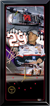 2002 Kevin Harvick Goodwrench Jebco clock