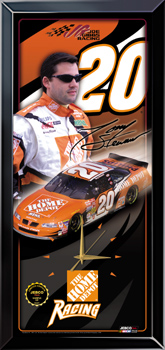 2002 Tony Stewart Home Depot Jebco clock