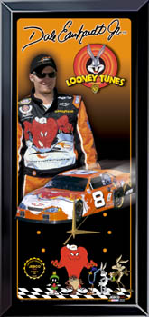 2002 Dale Earnhardt Looney tunes Jebco clock