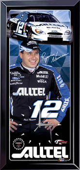 2002 Ryan Newman ALLTEL clock