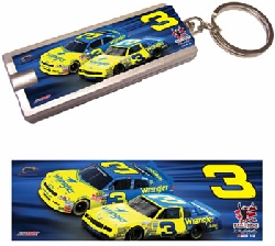 2010 Dale Earnhardt Jr Wrangler Keychain with LED Flashlight