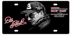 2006 Dale Earnhardt "Hall of Fame" Plastic License Plate