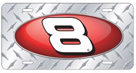 2006 Dale Earnhardt Jr Number 8 Acrylic license plate