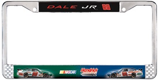 2008 Dale Earnhardt Jr AMP/National Guard Metal License Plate Frame