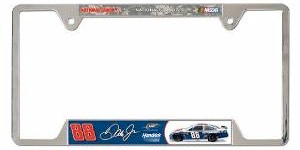 2013 Dale Earnhardt Jr National Guard metal license plate frame