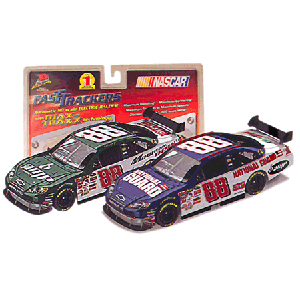 2008 Dale Earnhardt Jr 1/64th AMP/National Guard Slot Car Twin Pack Fast Trackers by Life Like