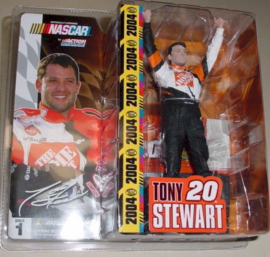 2004 Tony Stewart Home Depot McFarlane Figurine