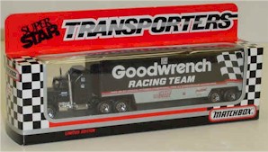 1990 Dale Earnhardt 1/87th Goodwrench Racing Team transporter