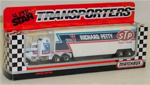 1990 Richard Petty 1/87th STP transporter