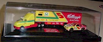 1997 Terry Labonte 1/80th Kellogg's Diecast Transporter w/1/64th Monte Carlo