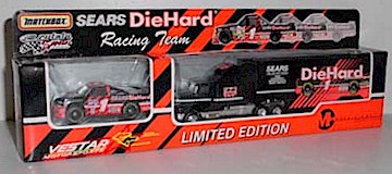 1995 Mike Chase 1/64th and 1/87th DieHard "Super Truck Series" Hauler Set