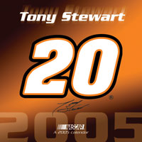 2005 Tony Stewart 12x12 Calendar