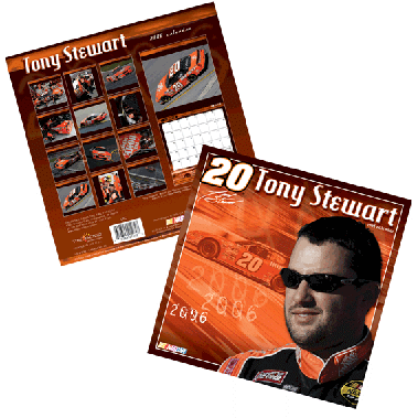 2006 Tony Stewart 12X12 Calendar