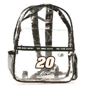 2008 Tony Stewart Clear VinylBack Pack