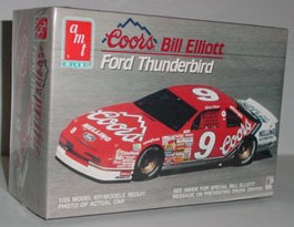 1990 Bill Elliott 1/24th Coors Thunderbird model kit by AMT