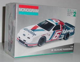 1992 Mark Martin 1/24th Valvoline Thunderbird model kit by Monogram