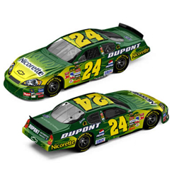 NASCAR 2007 Jeff Gordon DuPont COT Wing Car 1/24 Action – 1/1200 – édition Limitée