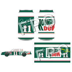 1981-82 Darrell Waltrip 1/64th Mountain Dew car in tin
