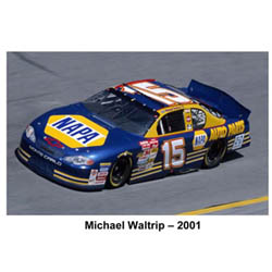 2001 Michael Waltrip 1/24th NAPA "Daytona 500" Winner car