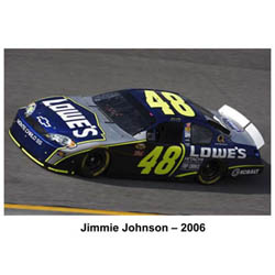 2006 Jimmie Johnson 1/24th Lowe's "Daytona 500" Winner car