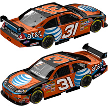 2008 Jeff Burton 1/24th AT&T car