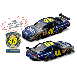 2008 Jimmie Johnson 1/24th Lowes "3Time Champion" car