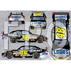 2008 Jimmie Johnson 1/24th Lowe's/Kobalt Tools car
