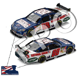 2008 Dale Earnhardt Jr 1/24th National Guard "Salute the Troops" car