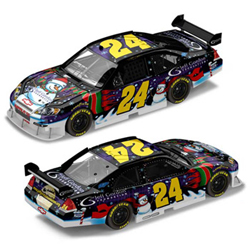 2008 Jeff Gordon 1/24th Sam Bass Holiday Fantasy car