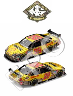 2008 Kevin Harvick 1/24th Shell "Driven To The Outdoors" car