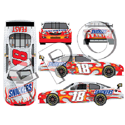 2008 Kyle Busch 1/64th Snickers Pitstop Series car