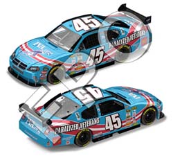 2008 Terry Labonte 1/24th Paralyzed Veterans of America (PVA) car
