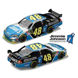 2009 Jimmie Johnson 1/24th Lowes "Jimmie Johnson Foundation" car