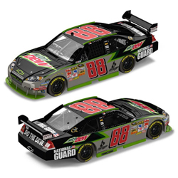 2009 Dale Earnhardt Jr 1/24th Mountain Dew car