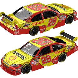 2009 Kevin Harvick 1/24th Shell car