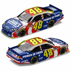 2011 Jimmie Johnson 1/24th Lowes "Power Of Pride" car