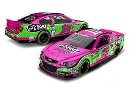 2013 Danica Patrick 1/64th GoDaddy.com "Pink" Pitstop Series Chevrolet SS