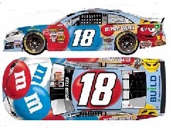 2013 Kyle Busch 1/64th M&M's "MProve America" Pitstop Series Camry