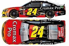 2013 Jeff Gordon 1/24th Cromax Pro Chevrolet SS