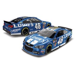 2013 Jimmie Johnson 1/24th Lowes "6 Time Sprint Cup Champion" car