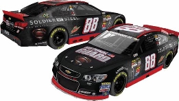 2013 Dale Earnhardt Jr 1/24th National Guard "Soldier Of Steel" Chevrolet SS